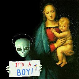 Jesus was an alien/human hybrid!