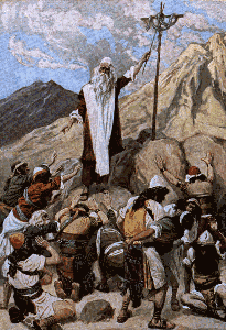 Moses and the Brass Serpent Idol
