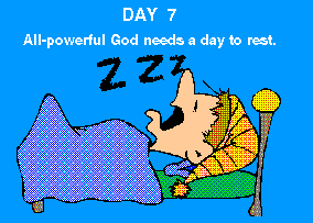 Day 7-God gets some rest
