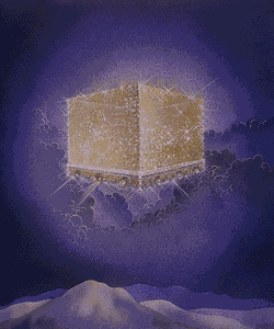 The New Jerusalem descends from space