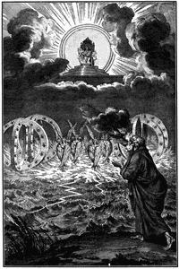 Ezekiel has a Close Encounter (Ezekiel 1:4-28)