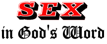 Sex in God's Word